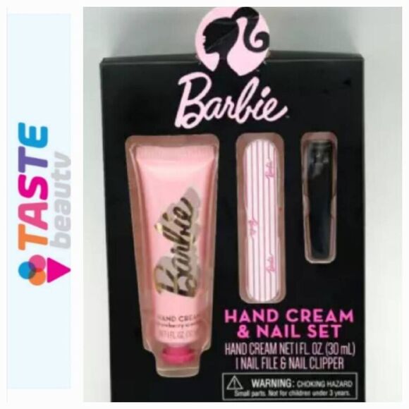 Taste Beauty Barbie Hand Cream & Nail Set - Picture 1 of 4